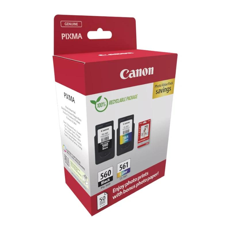 Infortisa Image 1 - Canon Cartucho Multipack PG-560 /CLI-561+ papel Fo