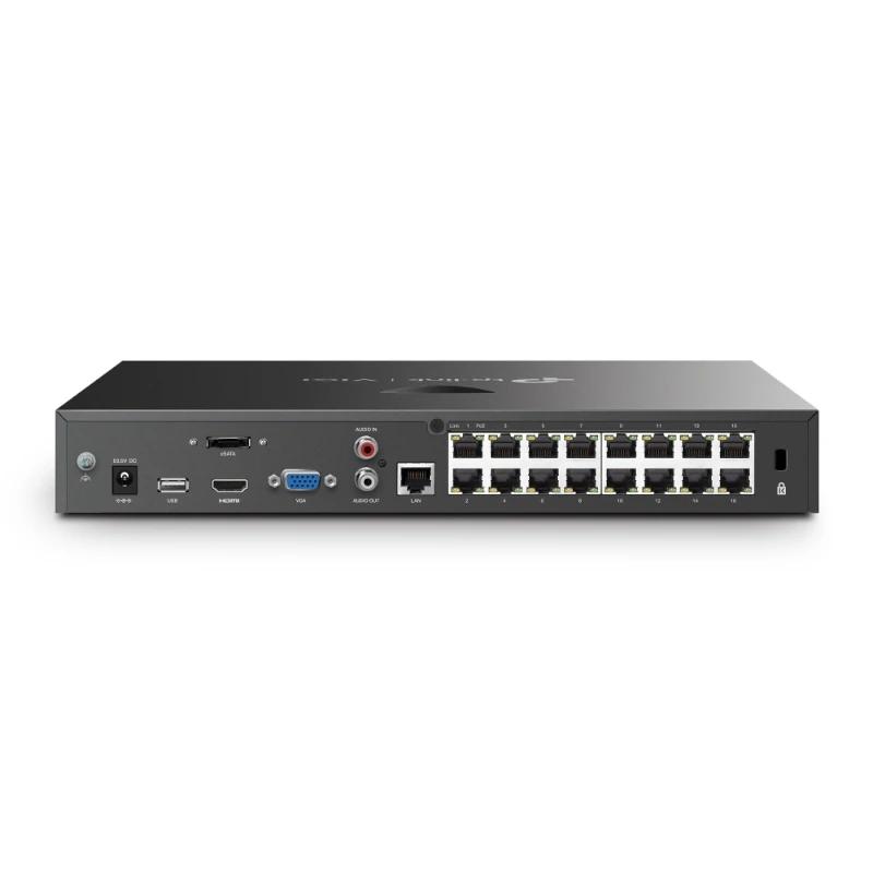 Infortisa Image 2 - VIGI NVR2016H-16P Grabador IP Rack 02 HDD 16 C PoE