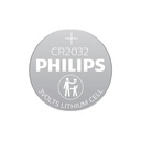 Infortisa Image 1 - Philips Pila Boton Litio CR2032 3v Blister*5