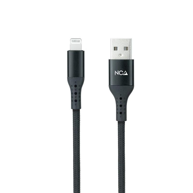 Infortisa Image 1 - Nanocable Cable Lightining-USB A/M, Negro, 1 M
