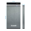 Infortisa Image 2 - Tooq TQE-2527G Caja HDD 2.5" USB 3.1 Gen1/USB 3.0