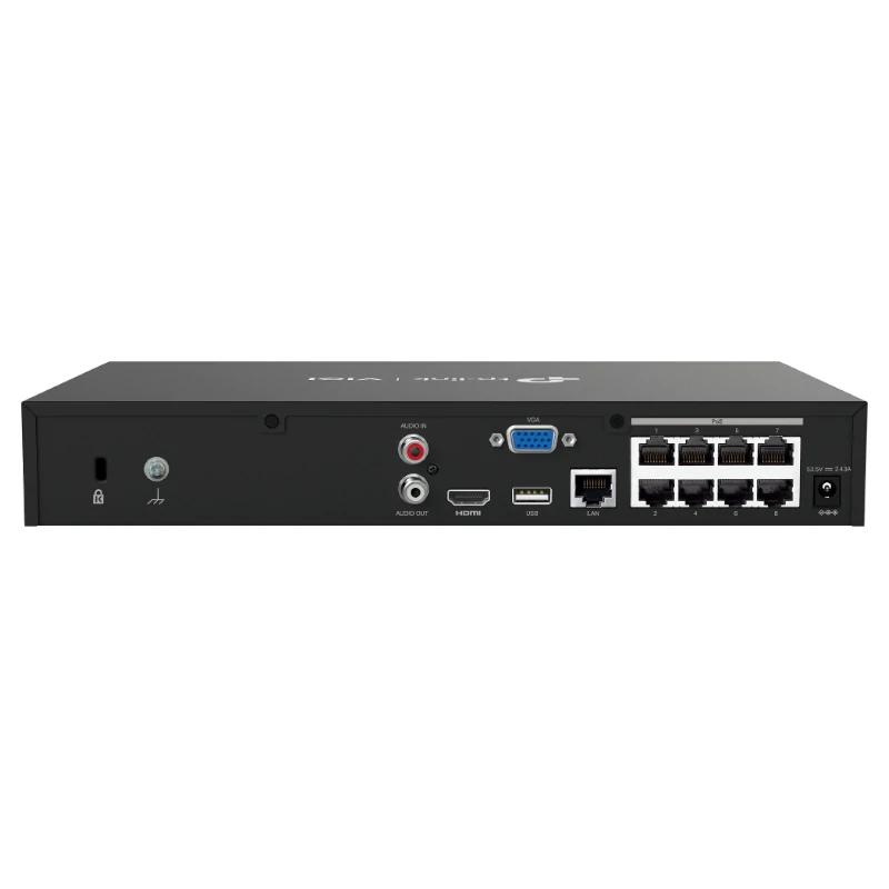 Infortisa Image 1 - VIGI Grabador IP NVR1008H-8MP Rack 01 HDD 08 C PoE