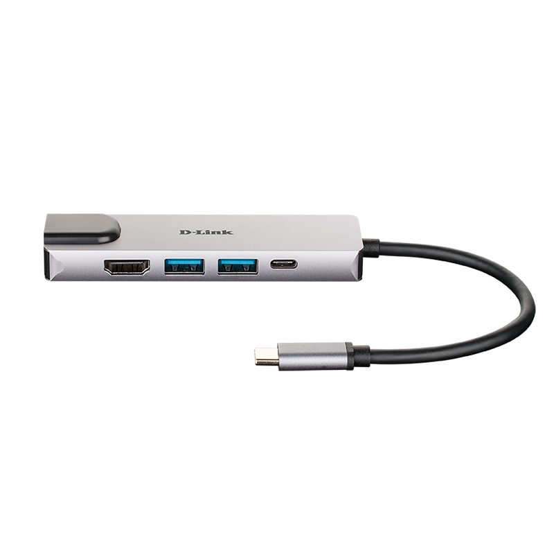 Infortisa Image 1 - D-Link DUB-M520 Hub USB-C HDMI/2USB 3.0/USB-C/Ethe