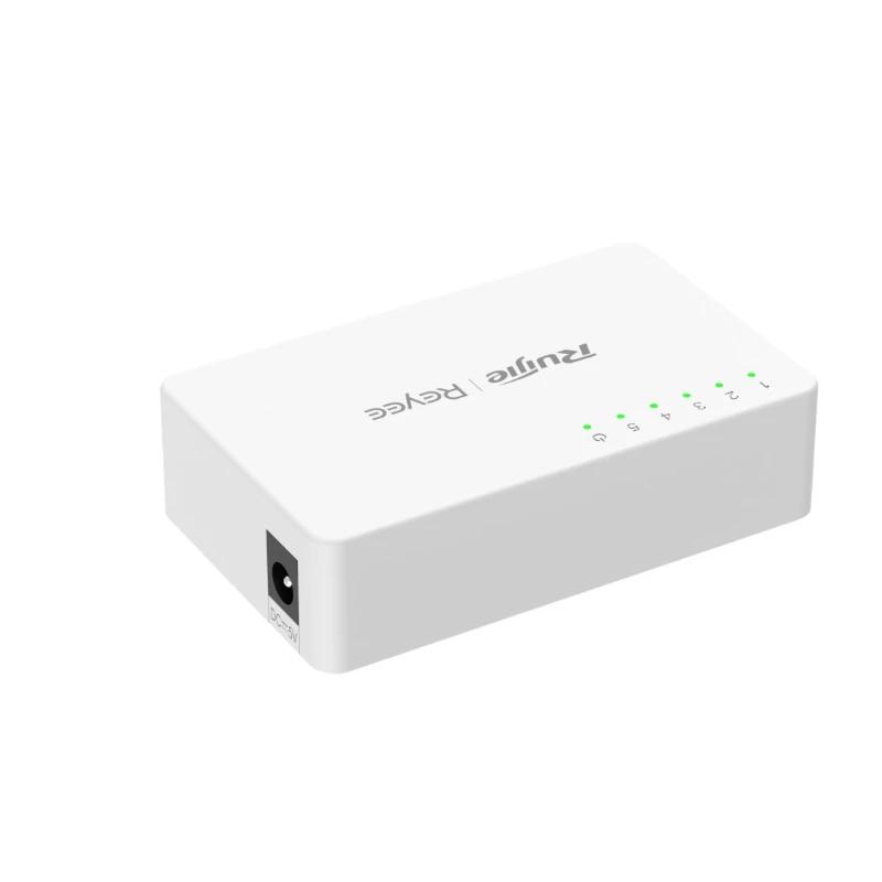 Infortisa Image 1 - Reyee Unmanaged Switch 5xGb RJ45 Plastic Case