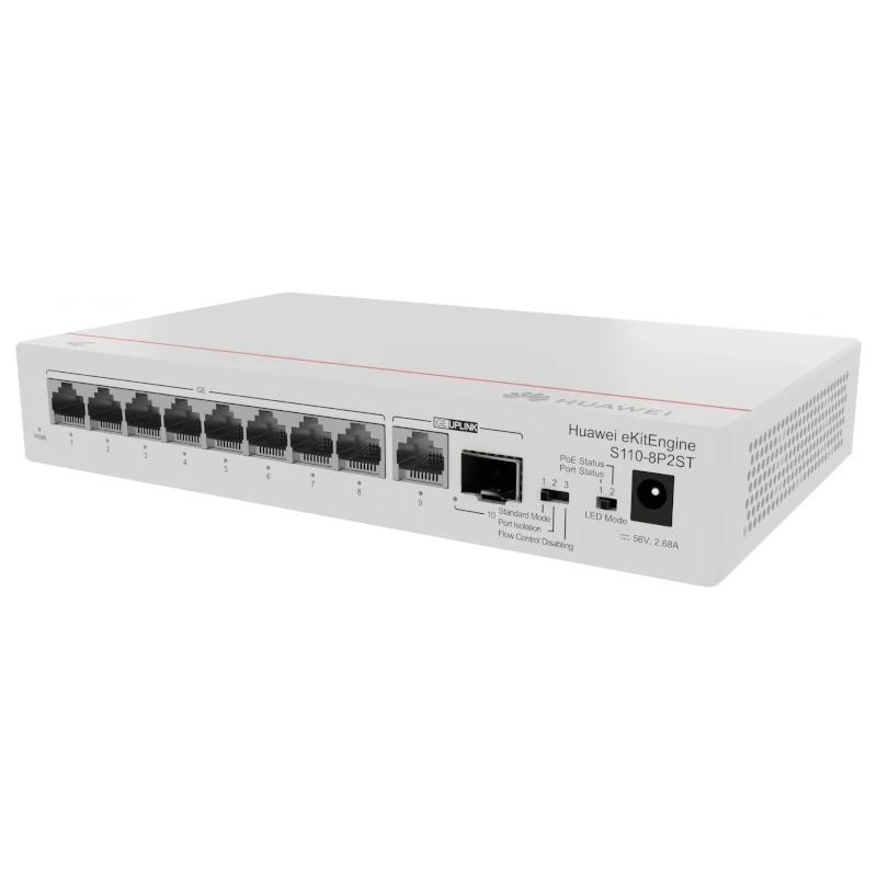 Infortisa Image 1 - Huawei S110-8P2ST Switch 8xGE PoE+ 1xGE SFP