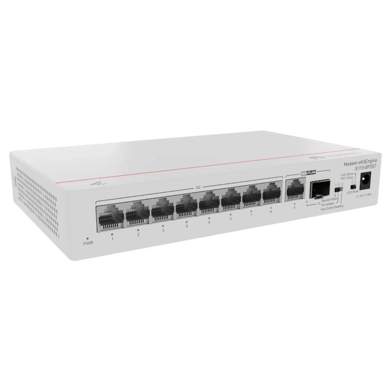 Infortisa Image 2 - Huawei S110-8P2ST Switch 8xGE PoE+ 1xGE SFP