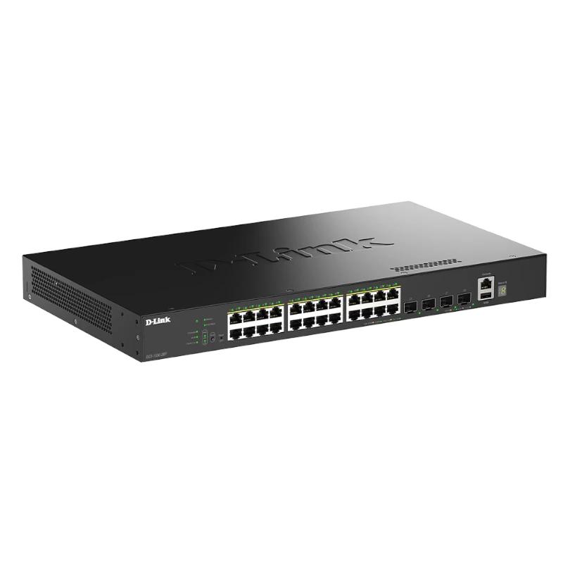 Infortisa Image 1 - D-Link DGS-1530-28P/E Switch 24xGB PoE 4xSFP+ 370W