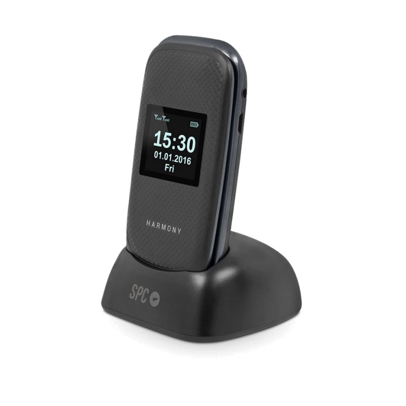 Infortisa Image 1 - SPC 2304N Harmony Telefono Movil BT FM + Dock Negr