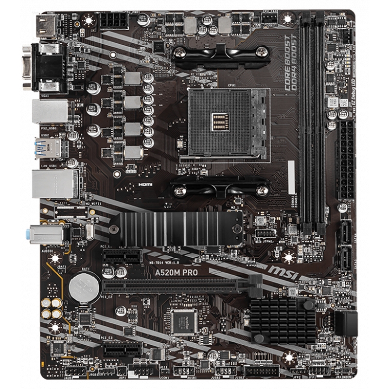 Infortisa Image 1 - MSI Placa Base A520M PRO mATX AM4