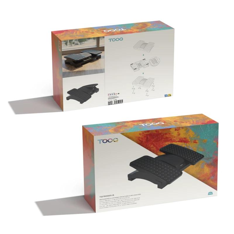 Infortisa Image 1 - Tooq Reposapiés ajustable altura/inclinación confo