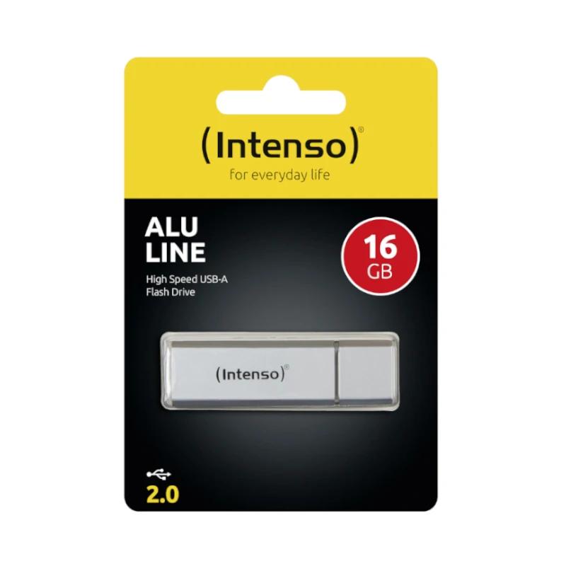 Infortisa Image 2 - Intenso 3521472 Lápiz USB 2.0 Alu 16GB Silver