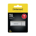 Infortisa Image 2 - Intenso 3521472 Lápiz USB 2.0 Alu 16GB Silver