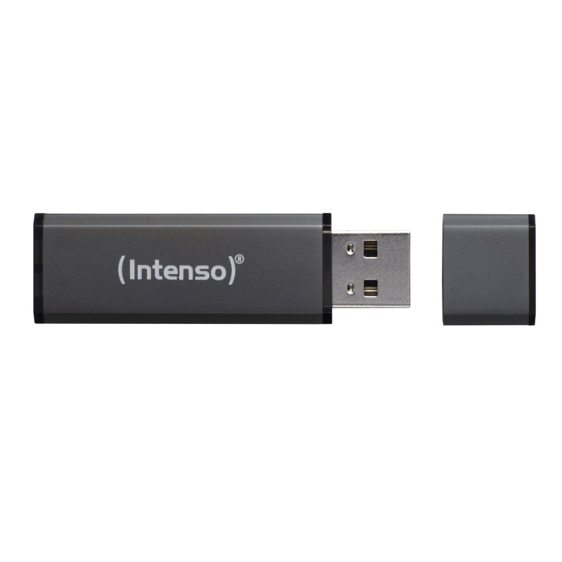 Infortisa Image 1 - Intenso 3521495 Lápiz USB 2.0 Alu 128GB Antracita
