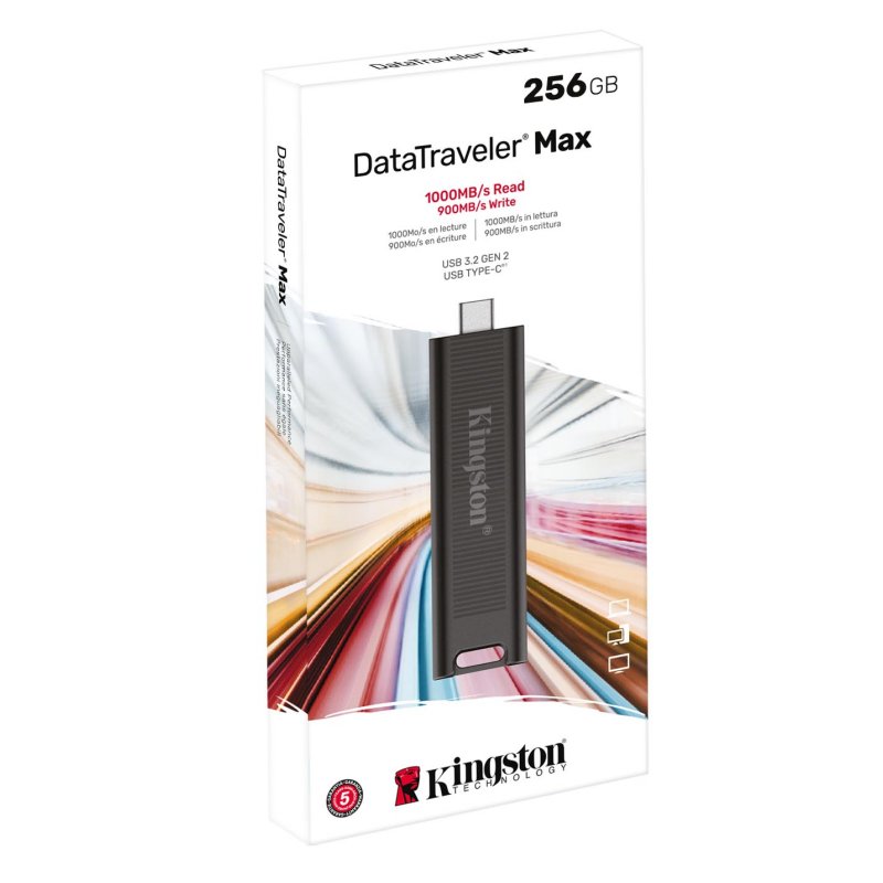 Infortisa Image 2 - Kingston DataTraveler MAX 256GB USB-C 3.2 Gen2