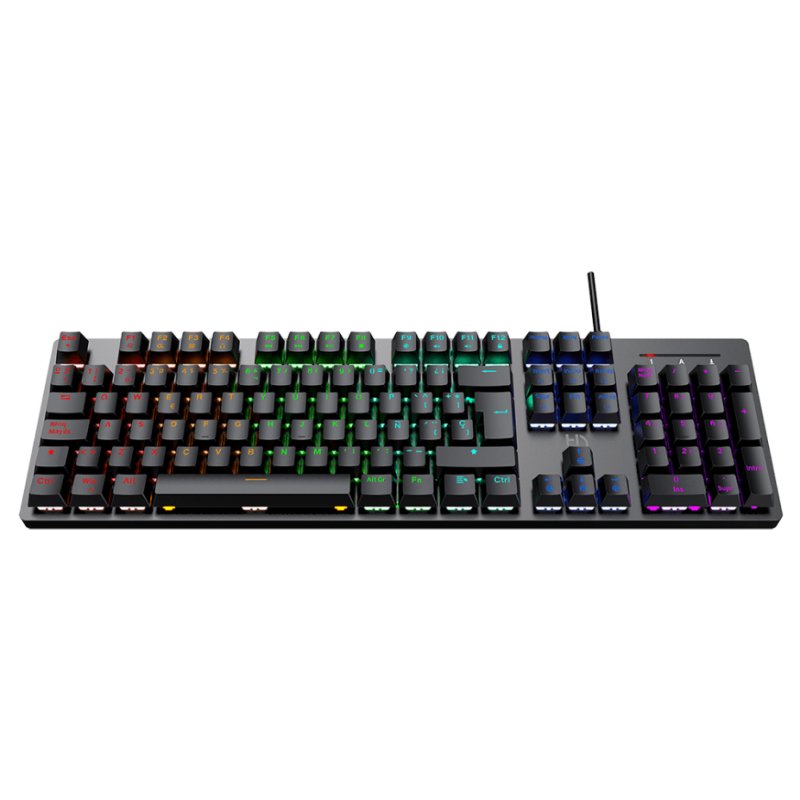 Infortisa Image 1 - HIDITEC Teclado Gaming GK400 mecanico