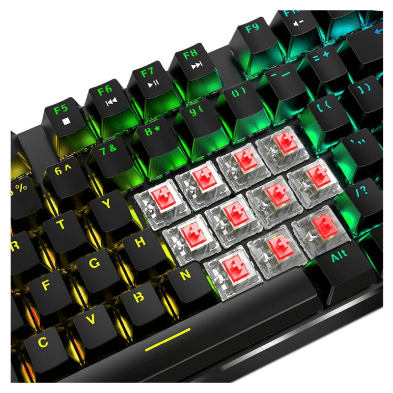 Infortisa Image 2 - HIDITEC Teclado Gaming GK400 mecanico