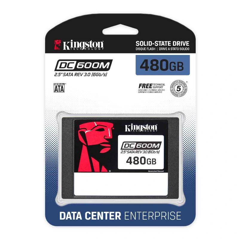 Infortisa Image 1 - Kingston Data Center DC600M SSD 480GB 2.5" SATA