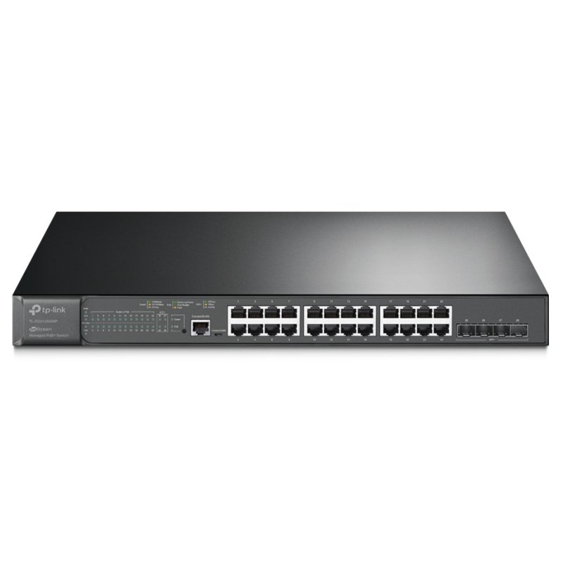 Infortisa Image 1 - TP-Link SG3428XMP Switch L2 24xGb PoE+ 4Slots