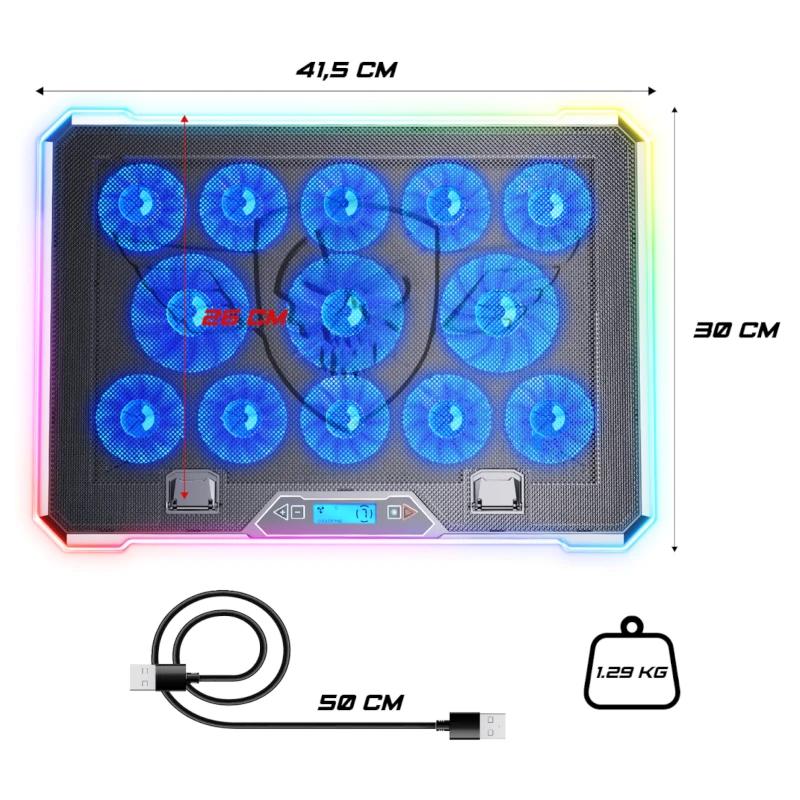 Infortisa Image 1 - Spirit of Gamer Refrigerador Airblade 1300 10-18"