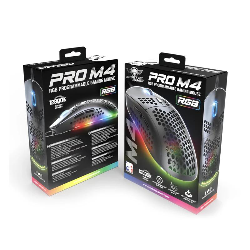 Infortisa Image 3 - Spirit of Gamer Ratón Pro M4 Black