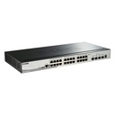 Infortisa Image 1 - D-Link DGS-1510-28X/E Switch L2 24xGB 4x10Gb SFP+
