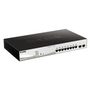 Infortisa Image 1 - D-Link DGS-1210-10MP/E Switch 10Gb PoE+ 2xSFP 130W