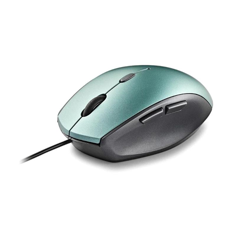 Infortisa Image 1 - NGS WIRED ERGO SILENT MOUSE + USB TYPE C ADAPT ICE
