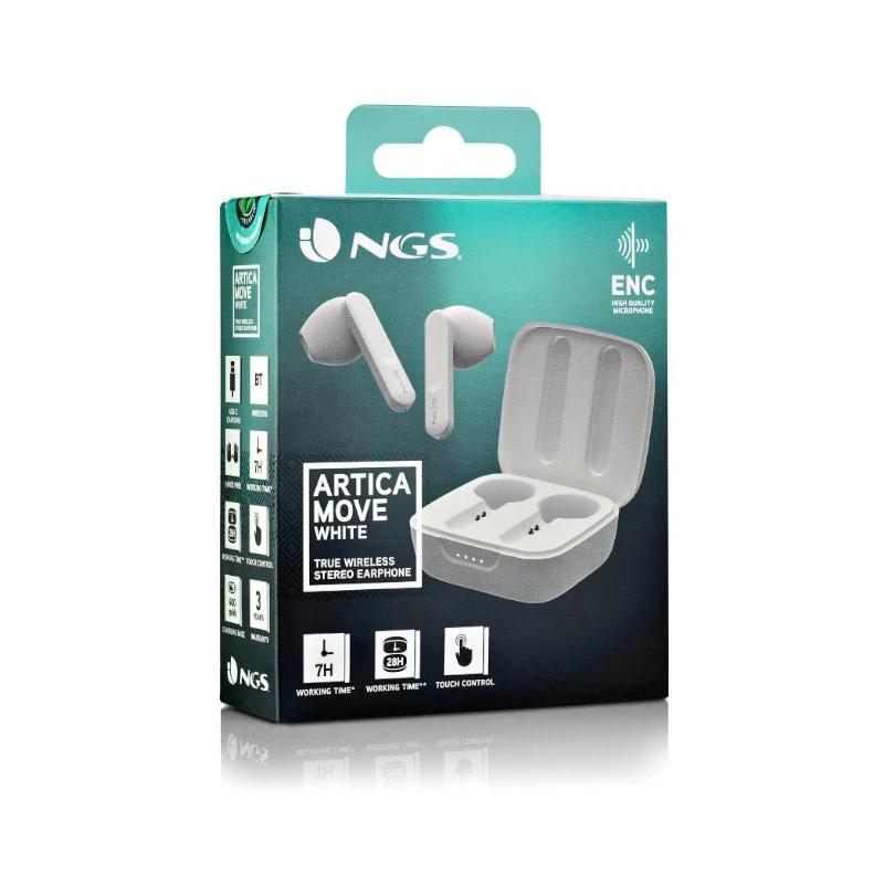 Infortisa Image 1 - NGS Auriculares Artica Move BT y TW Stereo White