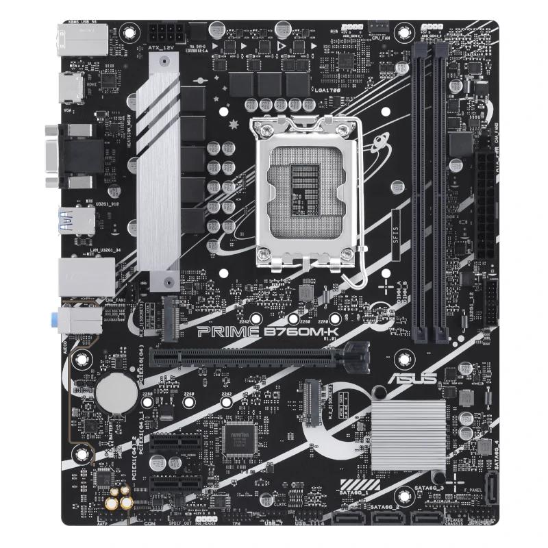 Infortisa Image 1 - ASUS Placa Base PRIME B760M-K DDR5 mATX 1700
