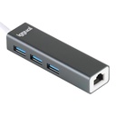 Infortisa Image 2 - iggual Hub USB-A 3 puertos USB 3.0 + RJ45 Gigabit