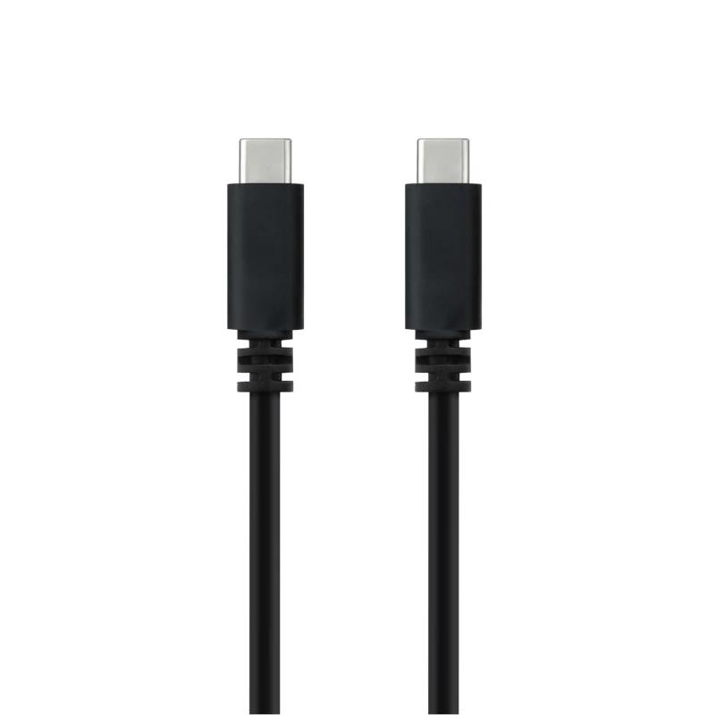 Infortisa Image 1 - Nanocable Cable USB2.0 3A USB-C/M-USB-C/M 1.5 M