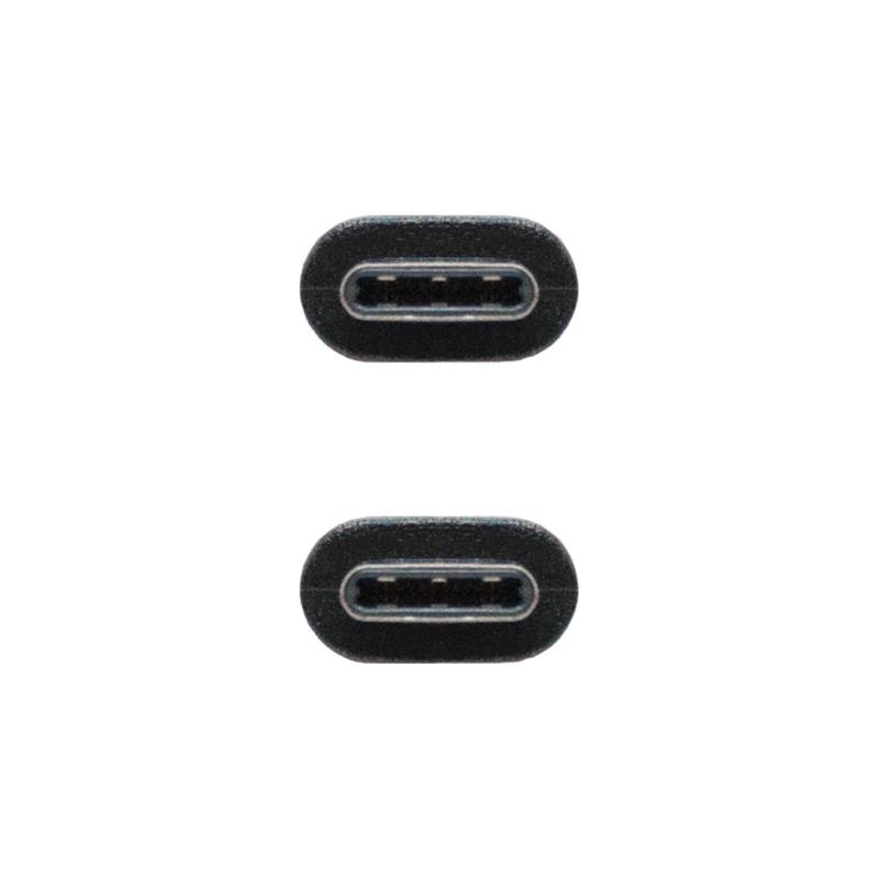 Infortisa Image 2 - Nanocable Cable USB2.0 3A USB-C/M-USB-C/M 1.5 M