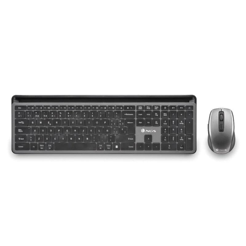 Infortisa Image 1 - NGS Kit teclado+raton Eclipse Multi, Recargable
