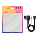 Infortisa Image 3 - Nanocable Conversor HDMI a VGA-Jack-UBS, 1.8 m