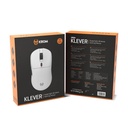 Infortisa Image 3 - KROM KLEVER Raton gaming superligero wireless Blco