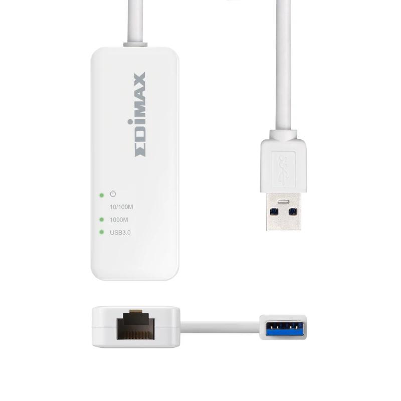 Infortisa Image 2 - Edimax EU-4306 V2 Adaptador USB 3.0 Ethernet Gb