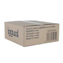 Infortisa Image 2 - iggual Caja 50 rollos papel térmico sin BPA 80x80