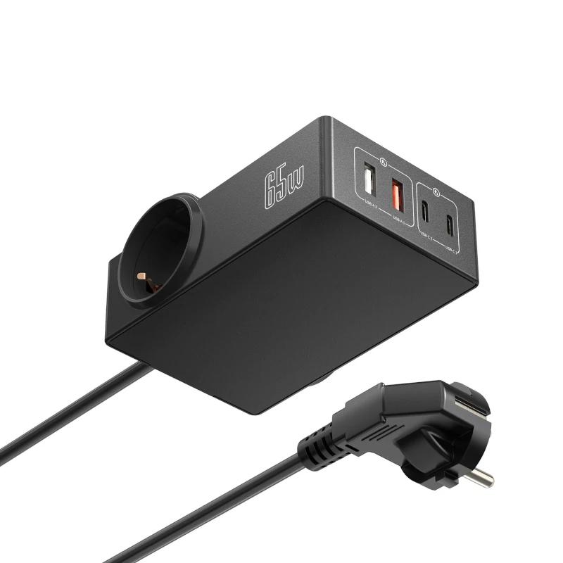 Infortisa Image 1 - EWENT Estacion carga ew3992 Gan 65w