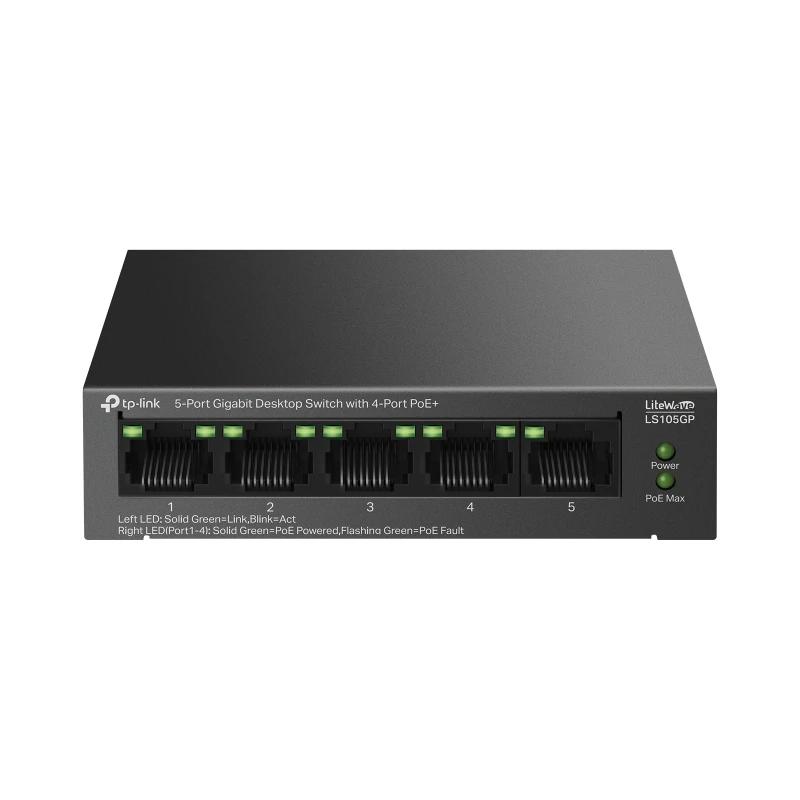 Infortisa Image 1 - TP-Link LS105GP Switch 4xGb PoE+ 1xGb 65w