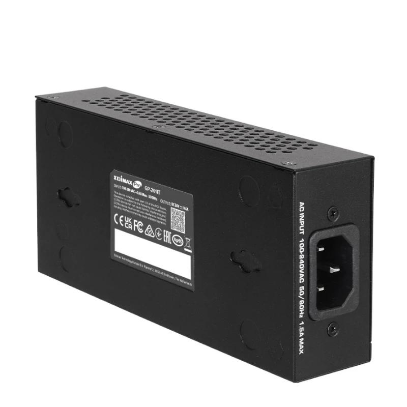 Infortisa Image 2 - Edimax GP-201IT Inyector POE+ Gigabit 30W 802.3at