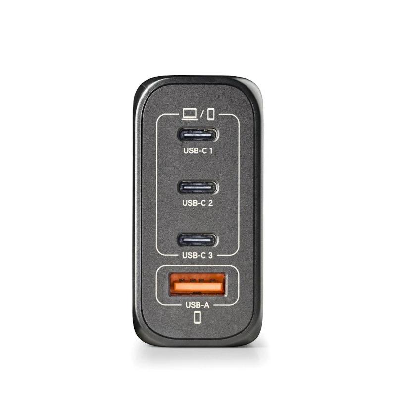Infortisa Image 1 - NGS CARGADOR ULTRARAPIDO140W 4 PUERTOS 3USB-C 1 US