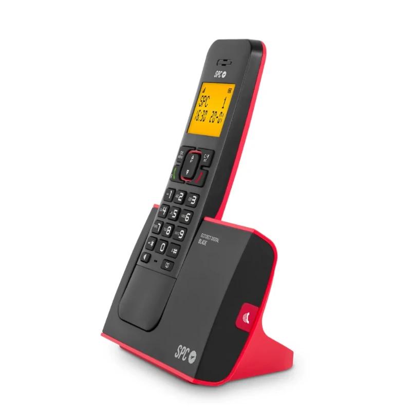 Infortisa Image 1 - SPC 7290RC1 Telefono DECT BLADE ID AG50 Rojo