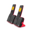 Infortisa Image 1 - SPC 7292RC2 Telefono DECT BLADE ID AG50 Rojo Duo