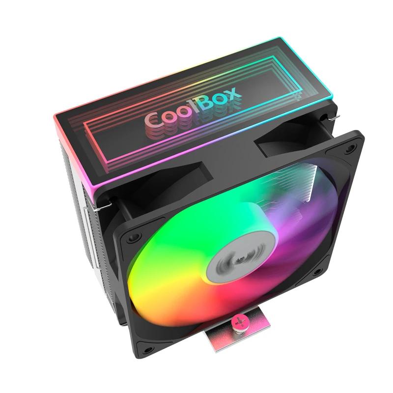 Infortisa Image 1 - Coolbox Gaming Refrigerador CPU ARGB 4 Heatpipes