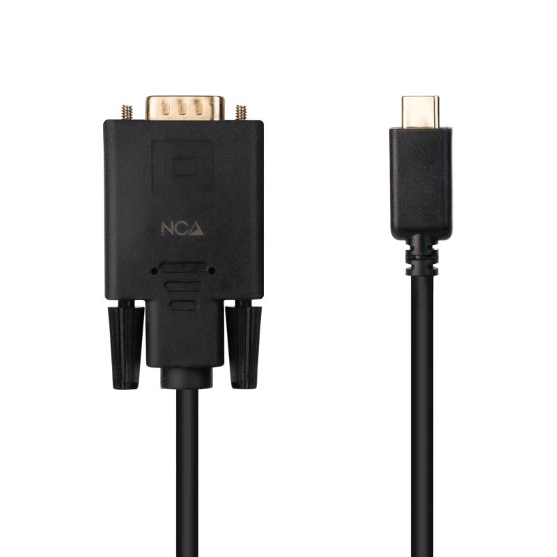 Infortisa Image 1 - Nanocable Cable Conversor USB-C/M a VGA/M 1,8 M