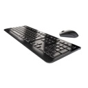 Infortisa Image 1 - Cherry Teclado+Ratón Inalámbrico Inglés DW3000 Neg