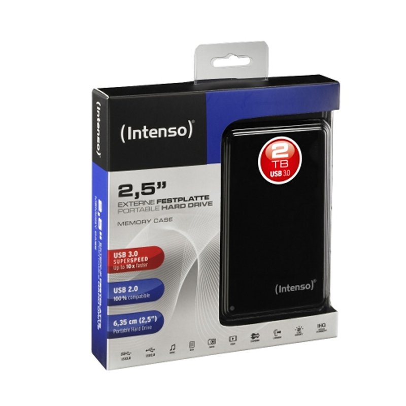 Infortisa Image 2 - Intenso HDD Externo 6021580 2TB 2.5" USB 3.0 Negro
