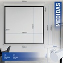 Infortisa Image 2 - iggual Pantalla manual 1:1 100" 180x180 cm