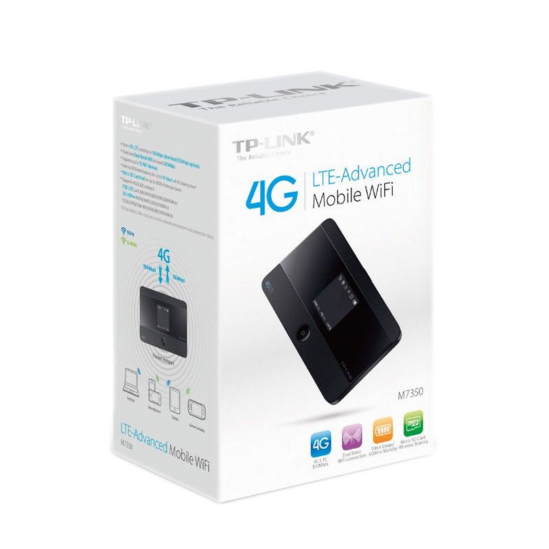 Infortisa Image 2 - TP-LINK M7350 Router Movil 4G WiFi N150