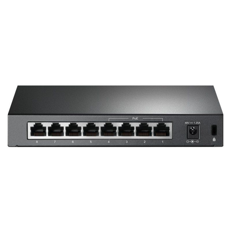 Infortisa Image 2 - TP-LINK TL-SF1008P Switch 8x10/100Mbps 4xPoE Metal